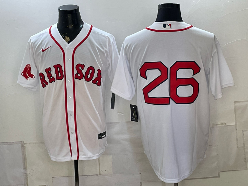 2026 Men Boston Red Sox #26 white Nike MLB Jersey 0824008
